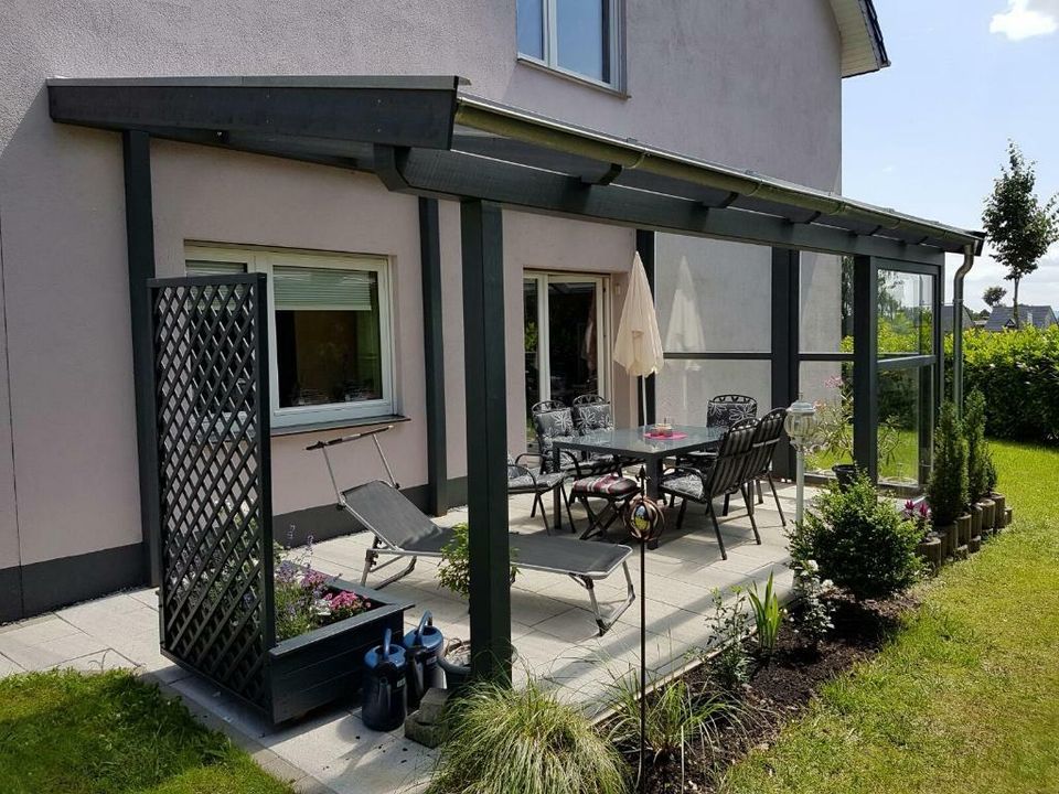 Carport Doppelcarport Terrassendach Leimholz VSG Glas Abstellraum in Löhne