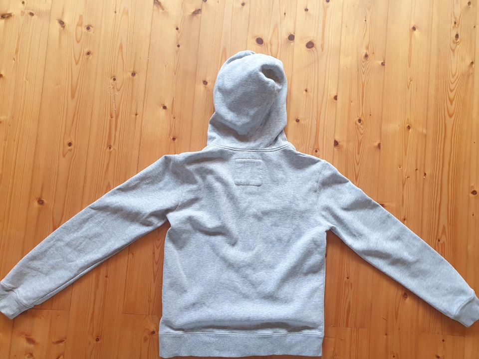 Polo Sylt Denim Hoodie Kapuzenpullover S grau in Bad Wörishofen