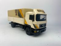 Conrad 4132 MAN Super Truck 1:50 Lkw Lastwagen Planenwagen Plane Nordrhein-Westfalen - Werther (Westfalen) Vorschau