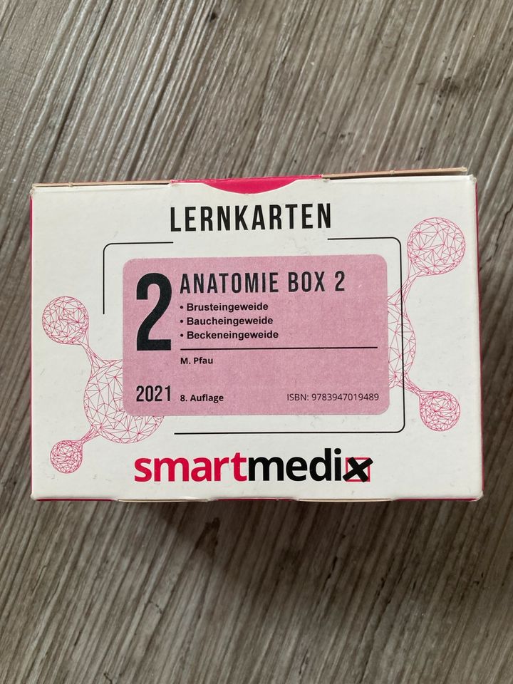 Smartmedix Lernkarten Anatomie 2 8. Auflage in Greifswald
