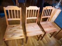 3 Küchenstühle aus Holz (IKEA) Nordrhein-Westfalen - Hellenthal Vorschau