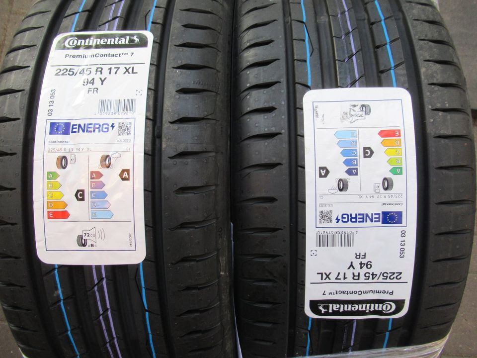 Continental PremiumContact 7- 225/45 R17 Sommerreifen BMW F40 in  Rheinland-Pfalz - Ockenheim | Reifen & Felgen | eBay Kleinanzeigen ist  jetzt Kleinanzeigen