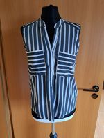 Vero Moda Bluse Gr. M ca. 38 ärmellos, N-Neck, schwarz weiß gestr Nordrhein-Westfalen - Beverungen Vorschau