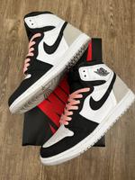 Nike Air Jordan 1 Retro High OG Größe 41 schwarz weiß rosa Rheinland-Pfalz - Harxheim Vorschau
