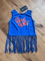 Yporque T-Shirt Top Fransen Good Luck Gr.16y Neu! Bayern - Wackersdorf Vorschau