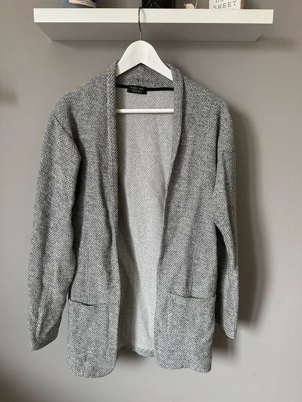 Grauer Cardigan / Jacke / Blazer von Zara Man, Gr. S in Panketal