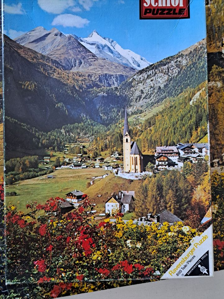 viele Toskana Italien 500/1000/2000 Teile Puzzle Berge Mohnfel ab in Markt Indersdorf