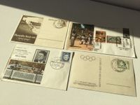 Briefmarken auf Postkarten 1972 / 1964 / 1963 Stuttgart - Stuttgart-Ost Vorschau