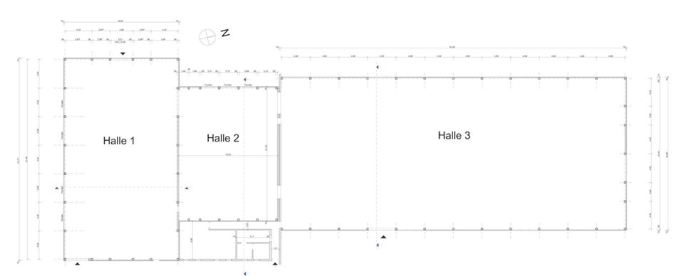 Lager- & Produktionshalle in stark frequentierter & infrastrukturell gut angebundener Lage im Gewerbegebiet in Malchin