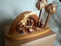 >>> Advent Weihnacht VI - ERZGEBIRGE - Krippenspiel Holz alt! <<< Dresden - Leuben Vorschau