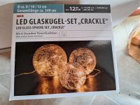 Deko LED Glaskugel-Set "Crackle" Nordrhein-Westfalen - Nümbrecht Vorschau