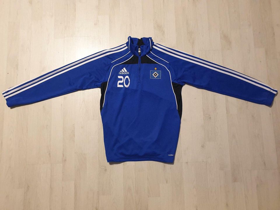 HSV Adidas Trainingsjacke Gr.164 Zipper in Neustadt in Holstein