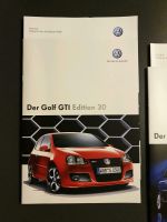 VW Golf GTI Edition 30 Prospekt Autoprospekt Kreis Ostholstein - Stockelsdorf Vorschau