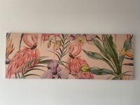 Bild Leinwand Kunstdruck Abstrakt rosa beige Flamingo 140x50 Rheinland-Pfalz - Ilbesheim Vorschau