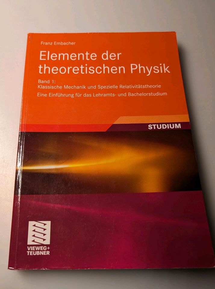 Elemente der theoretischen Physik - klassische Mechanik Embacher in Lippstadt