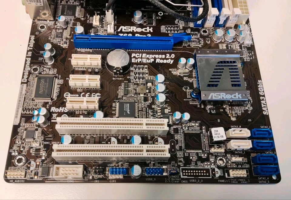 Bundle Mainboard ASRock Z68 Pro3, CPU i5 2500K 4x 3,3Ghz + Kühler in Trebbin