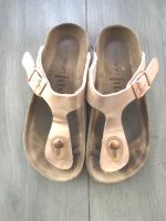 Zehentrenner Sandalen Supersoft Gr. 31 rosegold Niedersachsen - Sittensen Vorschau