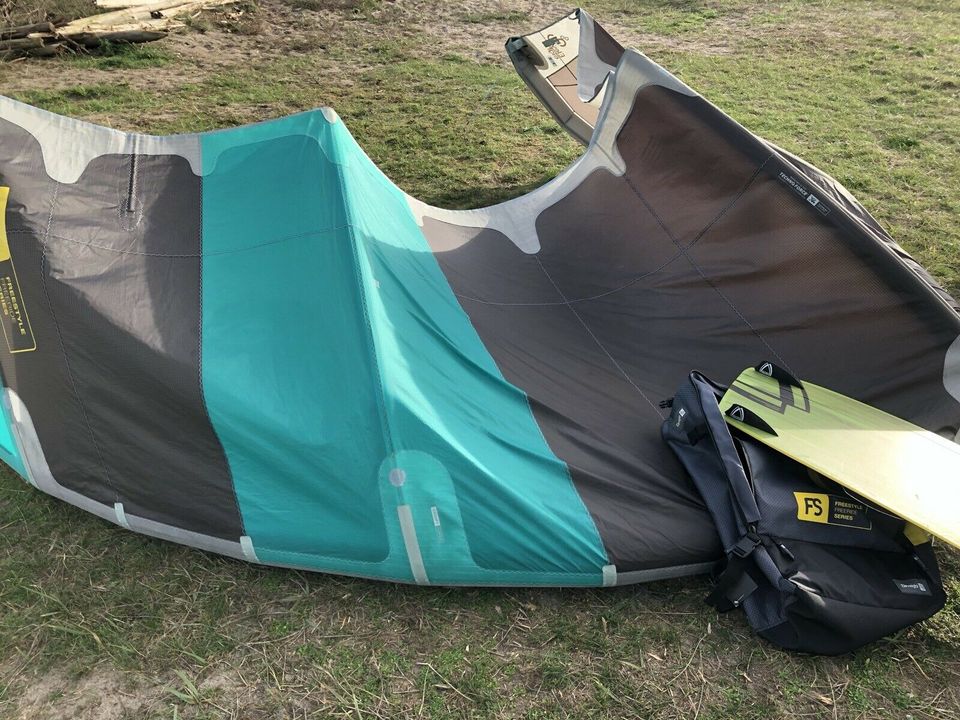 Eleveight FS 2019 Freestyle Kiteset 9 + 12 inkl Bar -45% Privatverkauf in Mönchgut, Ostseebad