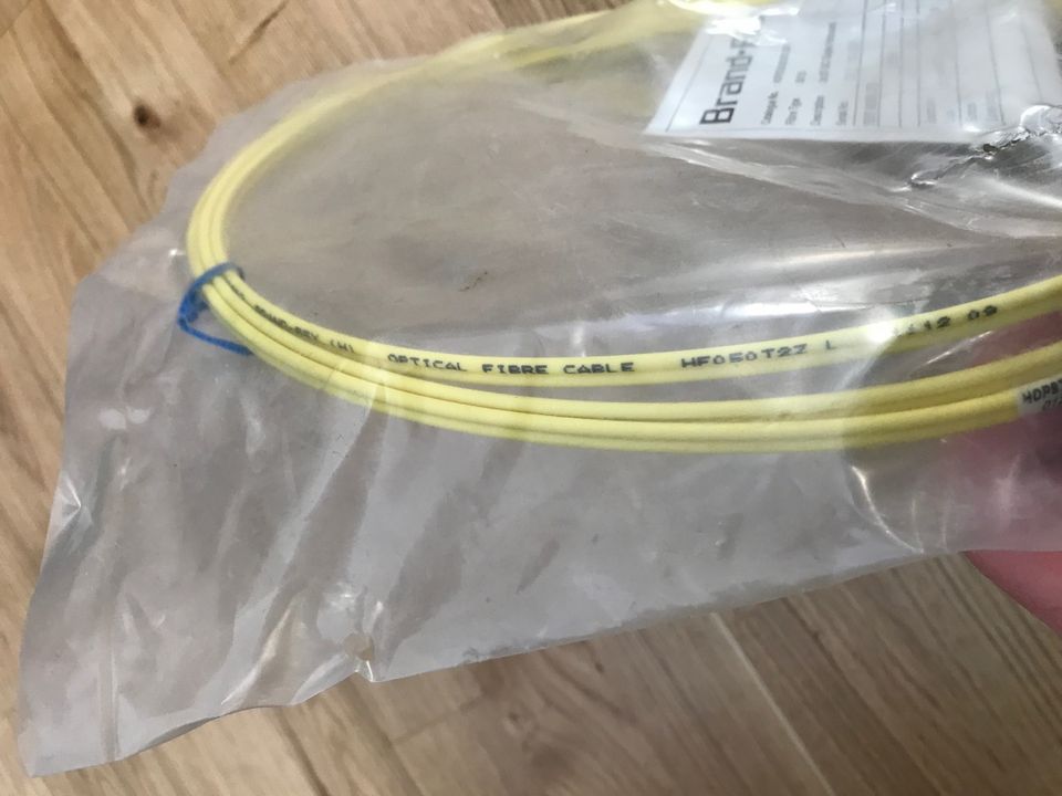 NEU Brand-Rex 2m ST SC Duplex Patchcord Cat.-No.:HOPST050020SC201 in Leipzig