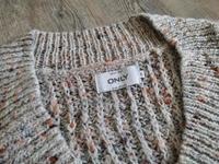 Strick-Pullover ONLY S M beige oversized V-Ausschnitt Hessen - Fulda Vorschau