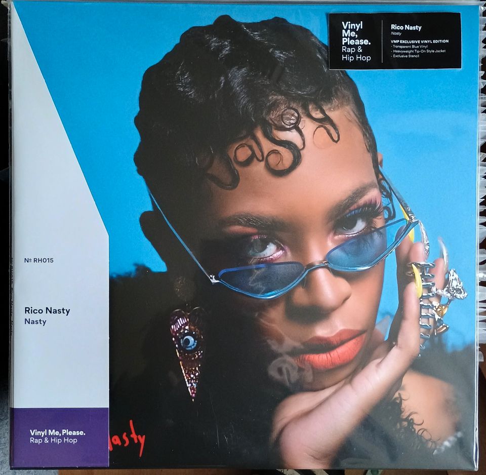 Rico Nasty "Nasty" - Hip hop/ Trap, Vinyl Me Please, Blue OVP NEU in Hallstadt