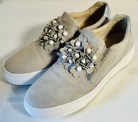 Gabor Comfort Damen Sneaker, gebr., Gr. 7, grau, Nubukleder Niedersachsen - Schortens Vorschau
