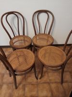 3 Kaffeehausstühle, "Wiener Geflecht", Stuhl, antik Saarland - Wadern Vorschau