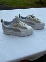 Original Puma Plateau Damen Sneaker, Leder, Gr. 38 Hessen - Bad Hersfeld Vorschau