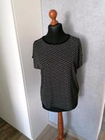 Opus Damen Shirt Gr. 38 40 Oversize Kurzarm Schwarz Muster Bielefeld - Heepen Vorschau