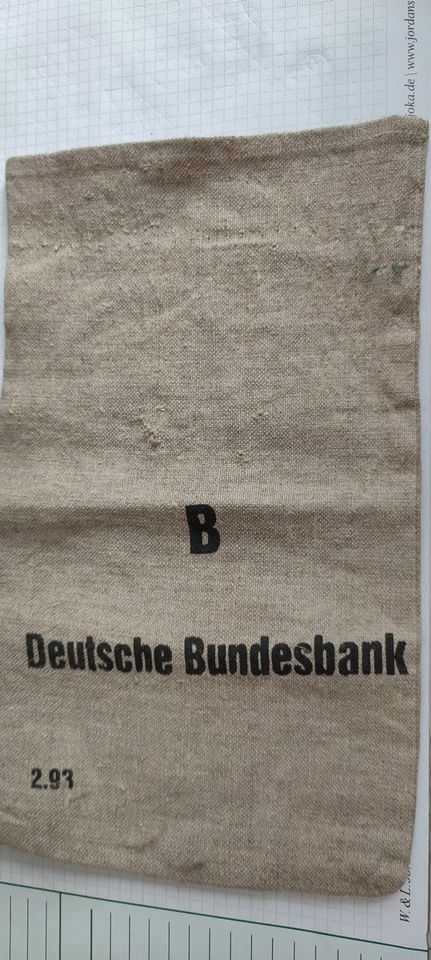 3 leere Geldbeutel /  Staatsbank der DDR und Deutsche Bundesbank in Harsum