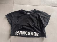Gymshark crop T-Shirt Oberteil Sport Damen cropped Top schwarz S Dortmund - Lücklemberg Vorschau