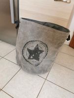 Wäschekorb Ø42x55cm grau Stern Canvas Wäschesack Wäschesammler Aachen - Aachen-Soers Vorschau