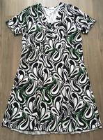 Bonita gemustertes Kleid Schwarz-Weiß-Grün ungefüttert Gr. XL+ Nordrhein-Westfalen - Witten Vorschau