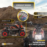 Original Actionbikes Motors Mini Kinder Elektro Quad ATV Cobra Bayern - Breitengüßbach Vorschau