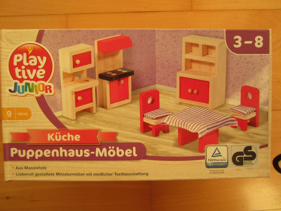 Playtive Junior Puppenhaus Küche Holzspielzeug Spielzeug Nikolaus in Hannover