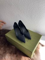 Gucci Pumps Bamboo Schwarz Highheels Vintage Slingback Nordrhein-Westfalen - Schermbeck Vorschau