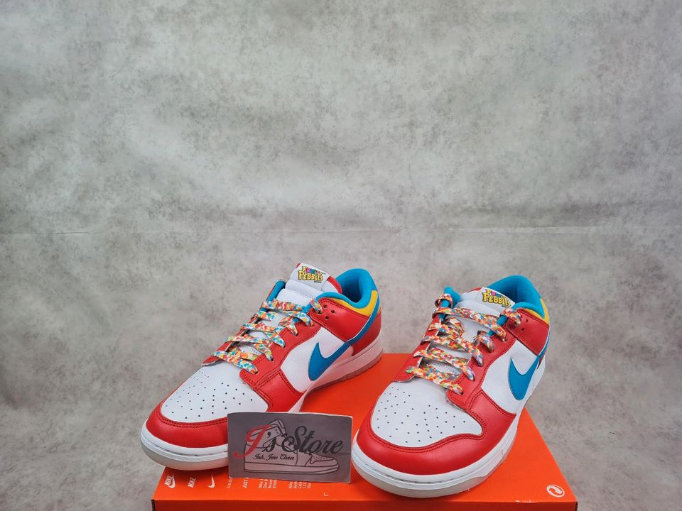REFURBISHED*|Nike Dunk Low QS"Fruity Pebbles"|Habanero Red|Gr44.5 in Frechen
