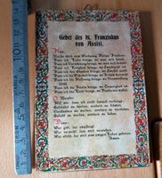 Gebet des Hl. Franziskus von Assisi zum Aufhängen Bild Bayern - Oberstdorf Vorschau