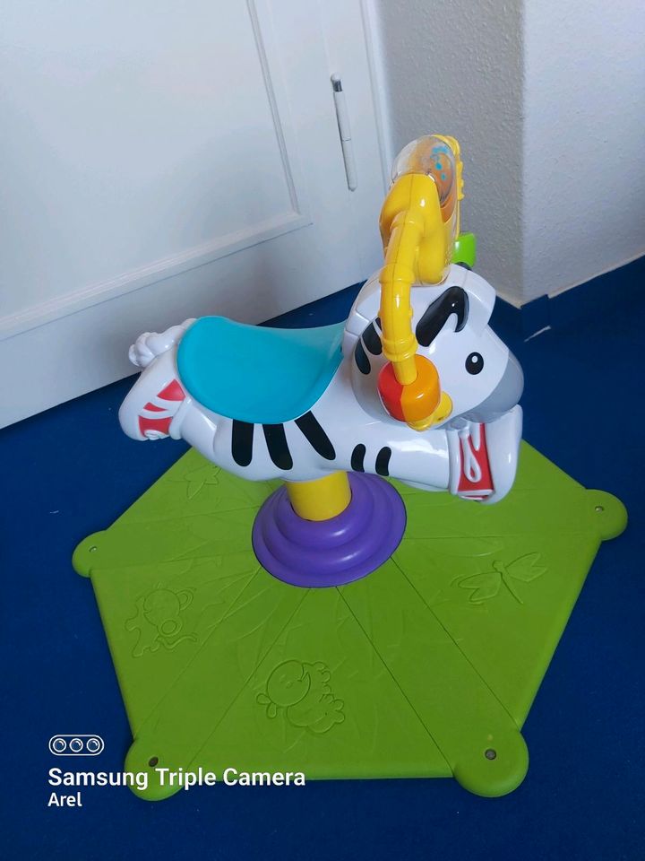 Hüpf Zebra Spielzeug , Schaukelstuhl mit Geräusche in Plauen