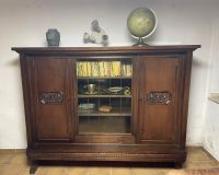 Alter Wohnzimmerschrank Büroschrank massiv Holz Vintage retro Nordrhein-Westfalen - Kaarst Vorschau