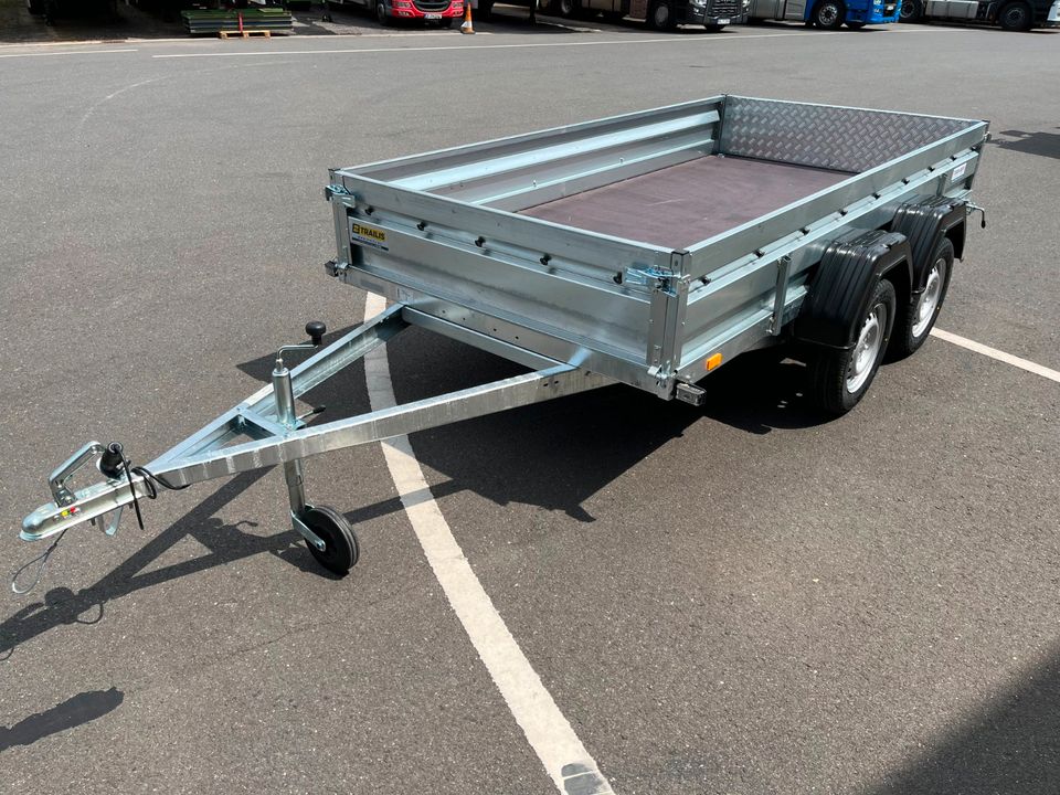 Tandem Anhänger Trailer 300x150x35 cm / TRAILIS 750 kg Tieflader in Weilerswist