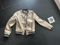 Zara Lederjacke gr m Gold Bayern - Marktheidenfeld Vorschau