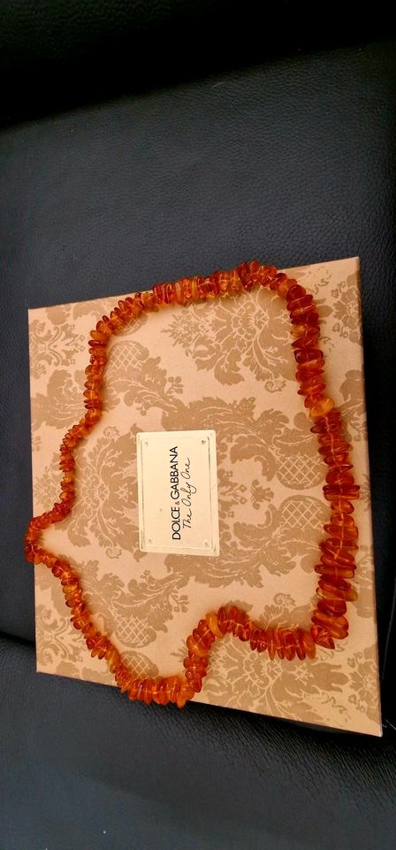 Bernstein Kette Damenkette Perlenkette Antik besonders vintage in Hagen
