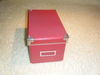 Kassett Box Ikea 26x16x15 cm rot Niedersachsen - Helmstedt Vorschau