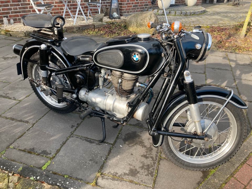 BMW R26 Oldtimer Matching Numbers in Hopsten