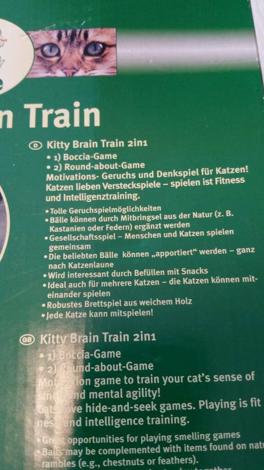 Karlie Kitty Brain Train 2-seitig / 2in1 in Wunstorf