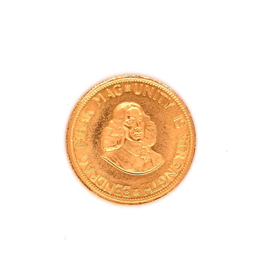 Münze Gelb Gold 2 Rand 1978 Sammeln Wertanlage Geschenk 184219 in Lübeck