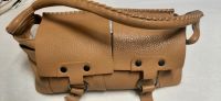 Ferromoda Handtasche camelbraun echt Leder Baden-Württemberg - Wallhausen Vorschau