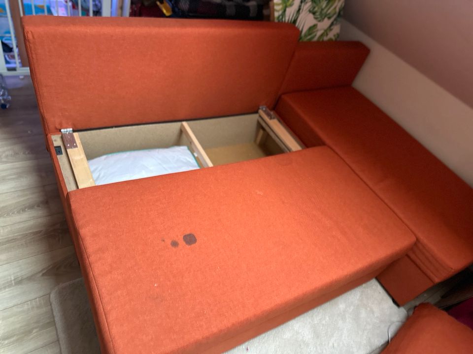 Eckcouch Sofa Wohnzimmer schlafen Schlafsofa in Neuwied