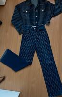 Glitzer Jeansjacke und/oder Jeanshose Nordrhein-Westfalen - Gronau (Westfalen) Vorschau